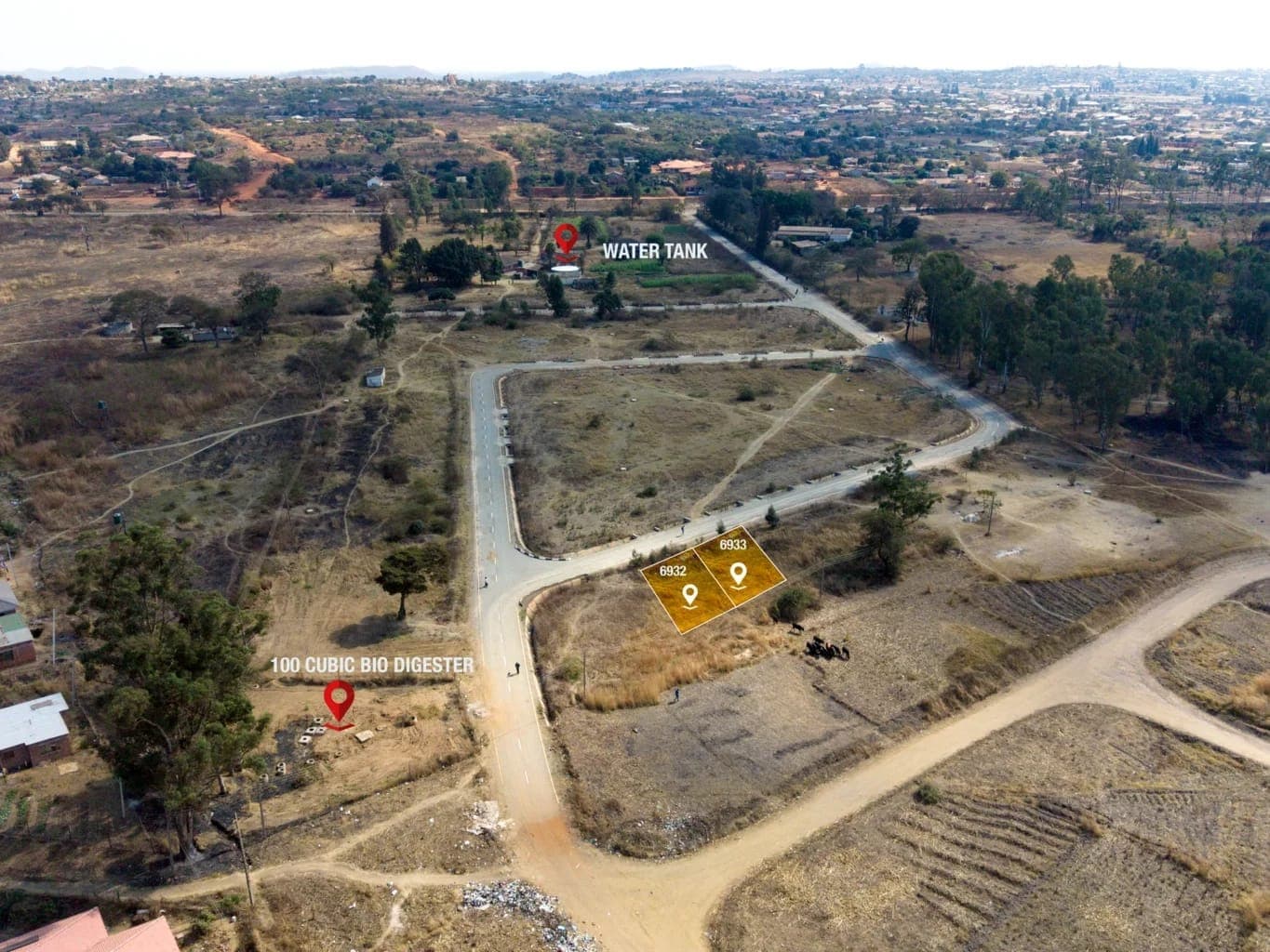 300 m² Stand in Snake Park — Tarred Roads & Water Tank